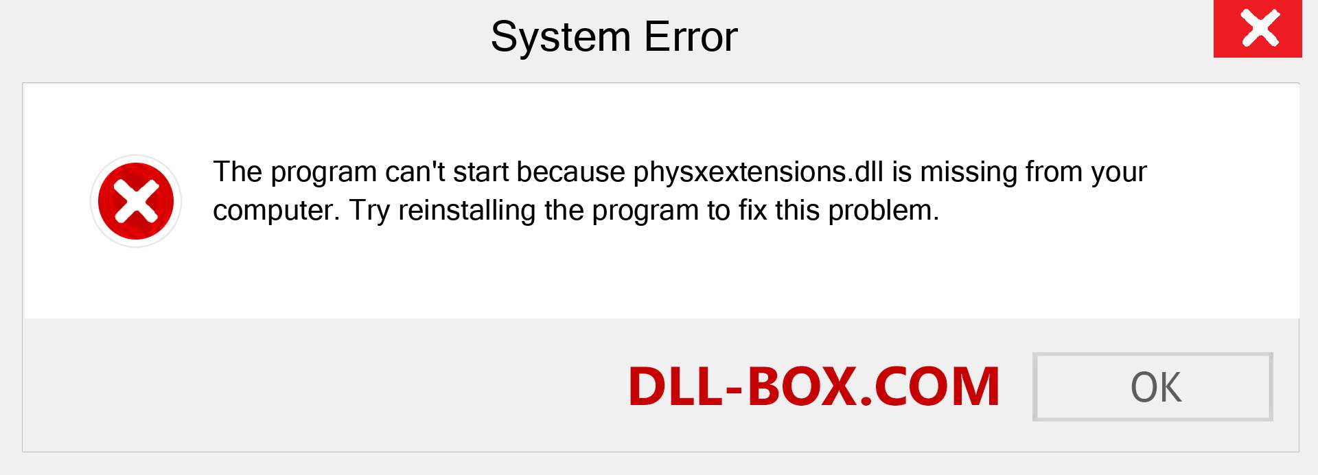  physxextensions.dll file is missing?. Download for Windows 7, 8, 10 - Fix  physxextensions dll Missing Error on Windows, photos, images